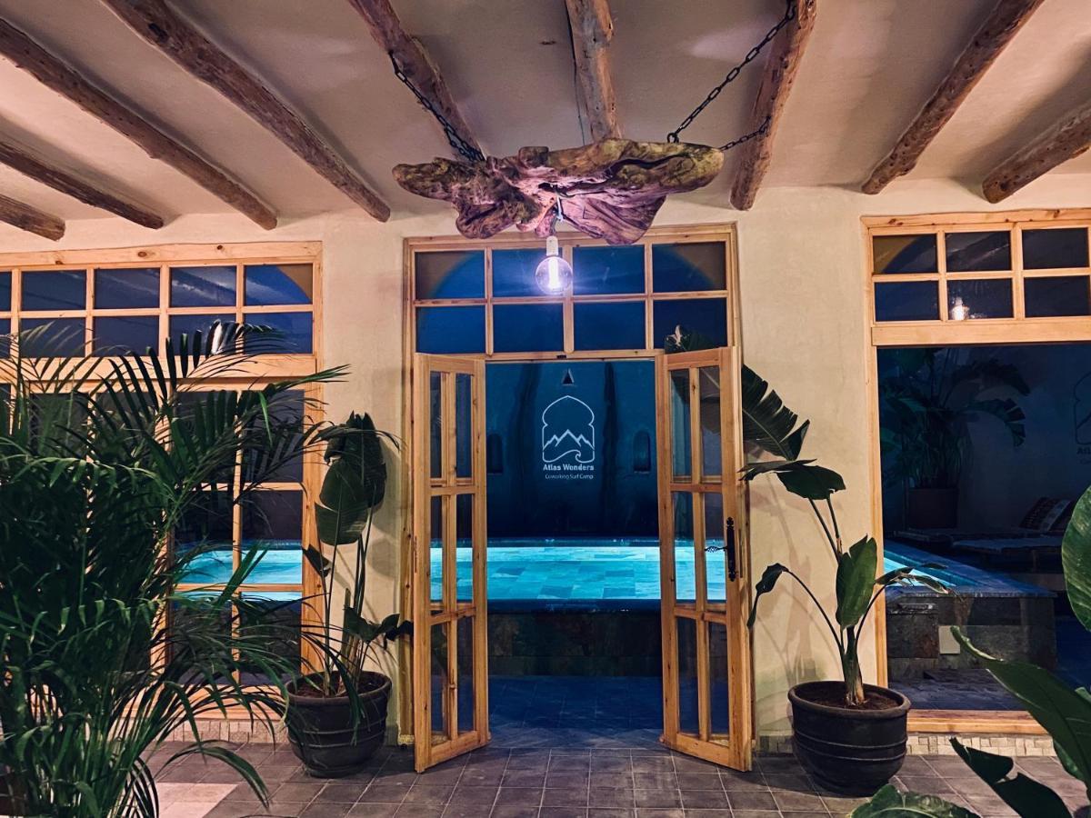 Atlas Wonders Coworking Surf Camp Taghazout Esterno foto