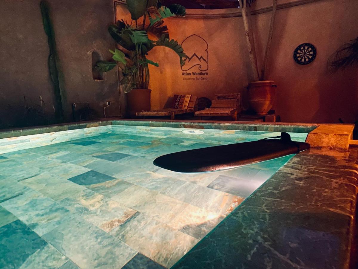 Atlas Wonders Coworking Surf Camp Taghazout Esterno foto